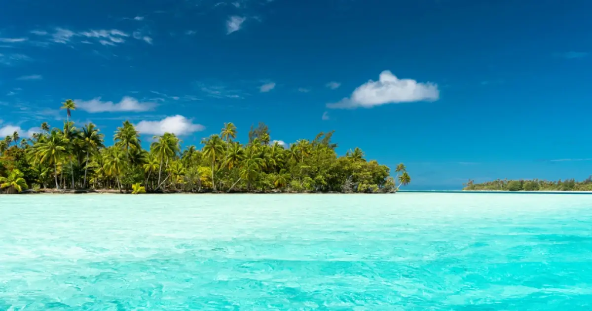 Crystal sea of Cayman Islands